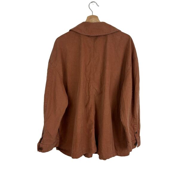 UTILITY CORE Treasure & Bond Jacket – Rust Tencel Blend Layer – Women’s 1X - Picture 2 of 6